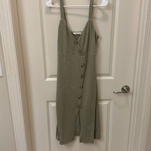 Midi length Molly Green dress